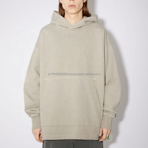 Sudadera con Capucha de Algodón de Alta Calidad de Fabricante DEC, Estilo Urbano, 100% Algodón Puro, Sin Cordones, Talla Grande para Hombre - Product Image 3