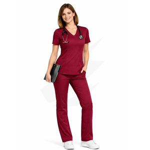 Conjunto de Uniforme de Enfermera Unisex Personalizado, Uniformes Médicos Tejidos Duraderos, Fabricante OEM al por Mayor - Product Image 5