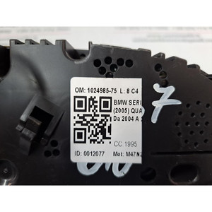 Pannello Tachigrafo BMW Serie 1 (E87) 1024985-75 (07>) - Product Image 6