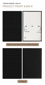 Juego de paneles solares Tongwei TW, módulo bificial de media celda tipo N, energía solar máxima para uso doméstico - Product Image 4