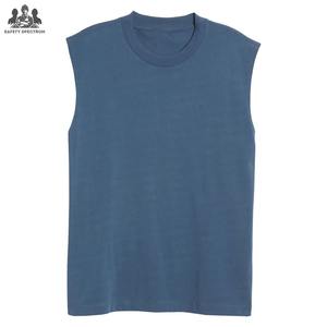 Nueva Llegada 2025, Camisetas sin Mangas Personalizadas al por Mayor para Hombre, Deportivas Casuales, con Patrón Sólido, 100% Algodón, de Secado Rápido, Transpirables y Ecológicas - Product Image 5