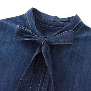 เสื้อแจ็กเก็ตยีนส์แฟชั่นสำหรับผู้หญิงเสื้อแจ็กเก็ตคาวบอยตัวสั้นแบบสตรีทแวร์เสื้อโค้ทยีนส์รุ่นสั้นมีกระเป๋าตัวใหญ่ - Product Image 3