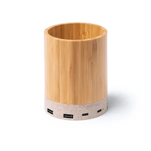 Portalápices Inalámbrico Personalizado Albino, Gadgets Innovadores para una Organización Práctica - Product Image 1