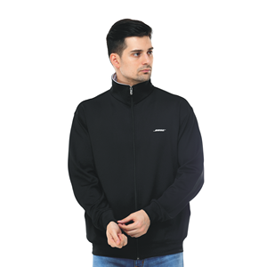 Veste à col zippé intégral Bose de qualité supérieure pour homme, tissu scuba, veste pour homme, aspect brillant discret, facile à repasser, fermeture éclair YYK - Product Image 1