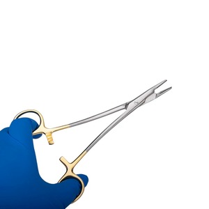 ที่จับเข็มอเนกประสงค์ทางทันตกรรมคุณภาพสูง 100% พร้อมกรรไกร 16 ซม. ที่จับเข็มพร้อมกรรไกร เครื่องมือแพทย์ - Product Image 1