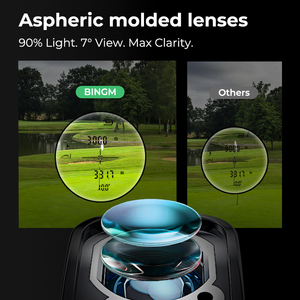Télémètre de golf industriel 800M avec écran LCD rétroéclairé à 3 niveaux de luminosité réglables, interrupteur de pente et dispositif de retour vibratoire - Product Image 3