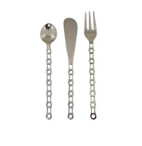 Ensemble de couverts mignon avec poignée en bois Design avec boîte 304 ensemble de fromage en acier inoxydable mariage royal vente chaude ensemble de couverts à bas quantité minimale de commande - Product Image 5