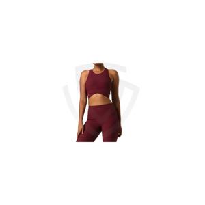 Conjunto Deportivo de 2 Piezas para Mujer, para Gimnasio, Running, Yoga, Top Deportivo Corto con Estampado Sólido y Pantalones Cortos de Cintura Alta para Entrenamiento - Product Image 1