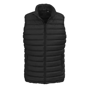 Chemises polo promotionnelles personnalisées Lux, gilet rembourré pour un merchandising efficace - Product Image 2
