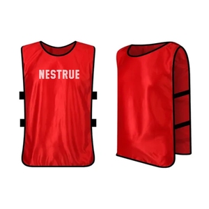 Wholesale Custom Designs Light Breathable Quick-drying Sublimation Mesh <b>Football</b> <b>Vest</b> Youth Adult Soccer <b>Training</b> Bibs 100% Mesh - Product Image 5