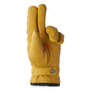 Gants d'hiver en cuir avec veines très vendus Gants en cuir de vachette véritable souple Offre d'usine Prix bon marché Doublure intérieure en laine - Product Image 6