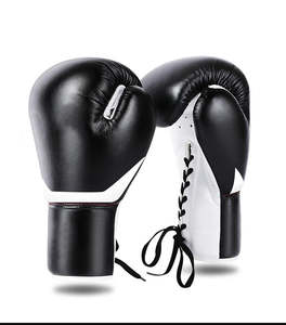 Guantes de Boxeo de Piel Personalizados de Alta Calidad, Transpirables, con Cierre de Velcro, para Hombre y Mujer, Equipo de Boxeo, Precios Razonables - Product Image 2