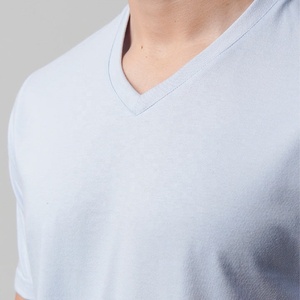 เสื้อยืดผ้าฝ้าย100% สำหรับผู้ชายเสื้อยืดลายพื้นสำหรับผู้ชายมีตัวเลือกโลโก้และการพิมพ์แบบกำหนดเอง - Product Image 4