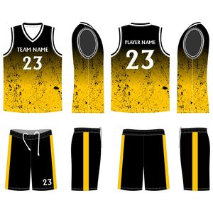 Uniforme de basket-ball en maille vintage de haute qualité pour hommes Short en jersey respirant Style rétro impression numérique All-Team Made America - Product Image 5