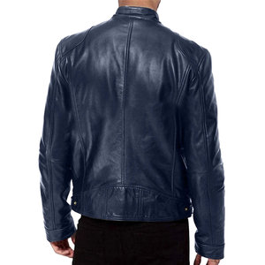 Mens <b>Hooded</b> Long Leather <b>Jacket</b> Wholesale Motorcycle Coat with <b>Fur</b> Lining <b>jacket</b> <b>for</b> men DDP Shipping - Product Image 3
