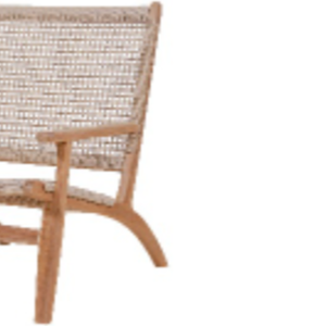 เก้าอี้สวนสไตล์หรูหรา ทำจากไม้แอชธรรมชาติ พร้อมที่วางแขนหวาย สำหรับตกแต่งบ้านและสวน - Product Image 6