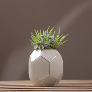 Tazón de Metal de forma perfecta de latón Ak, decoración de mesa acabada con recubrimiento en polvo, centro de mesa para decoración de oficina - Product Image 1