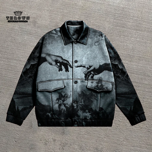 Nouvelle Promotion Hot Style Modern Casual Varsity Coats polaire personnalisé manteau santé patch vestes à thème respirant vêtements de plein air - Product Image 5