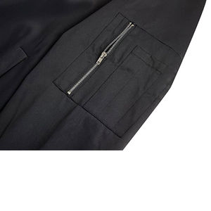 Reversible Soft Shell Waterproof Jacket Hooded Coat Bomber Fleece <b>Jumper</b> with Zipper Closure Plus Size Bomber Jacket For Men - Product Image 2