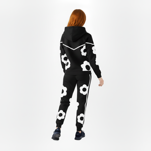 Sweat à capuche zippé vintage personnalisé avec strass, 100% coton, molleton épais, surdimensionné, respirant, évacuant l'humidité, décontracté pour homme, hiver - Product Image 4