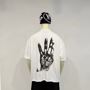 DTG เสื้อยืดโอเวอร์ไซส์ผ้าฝ้ายวินเทจสำหรับ100% ใช้ได้ทั้งชายหญิงพิมพ์ลายกราฟิกระบายอากาศได้ขนาดพิเศษ - Product Image 6