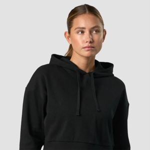 Ensemble de jogging personnalisé en polyester/coton tricoté épais, manches raglan, col à capuche, grande taille, vêtements de sport d'hiver, doublure brodée - Product Image 2