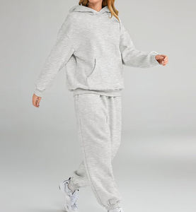 Chándales Mujer Algodón Fleece Poliéster Peso pesado Cómodo 500 GSM Chándal de gran tamaño Mujer - Product Image 5