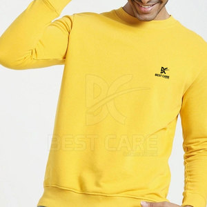 Sudadera de Hombre, 530g, Poliéster/Algodón, Transpirable, Cuello Redondo, Diseño de Alta Calidad, Bordado Personalizado, Invierno, Color Sólido - Product Image 3