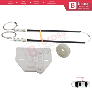 เครื่องควบคุมกระจกหน้าต่างไฟฟ้า BWR1005ชุดซ่อมแซมประตูด้านหลังขวาสำหรับ C6 A6 S6 4F 4F2 4F5 4F0839462ประตู2004-2011 4/5 - Product Image 5
