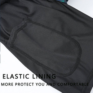 Short d'été personnalisé en éponge française avec poche pour hommes et garçons Short imprimé en coton bouffant - Product Image 6