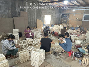 Vente en gros de boîtes en bambou pour biscuits gâteaux emballage boîte de stockage de l'usine du Vietnam Ramadan Eid 2025 - Product Image 6