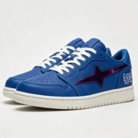 Sneakers bleues personnalisées OEM ODM, fabrication sur mesure, logo personnalisé, design de couleur, fabricant de chaussures de sport décontractées