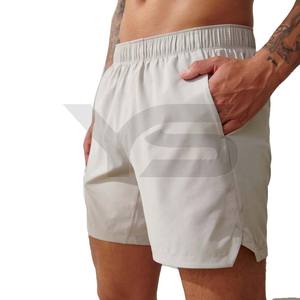 Short de sport d'été de haute qualité pour homme Tissu en maille à séchage rapide Logo brodé personnalisé Motif solide multicolore Style décontracté - Product Image 6