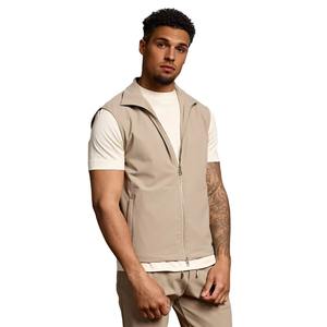 Gilets sans manches réversibles pour hommes de haute qualité en gros avec logo personnalisé, vêtements décontractés, vêtements de rue - Product Image 5