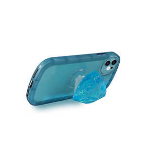 Funda de Silicona Morada Netzy para iPhone 12, Silicona Suave con Protección de Cámara e Integración con Pop Socket, Modelo A53, Cubierta Trasera - Product Image 3