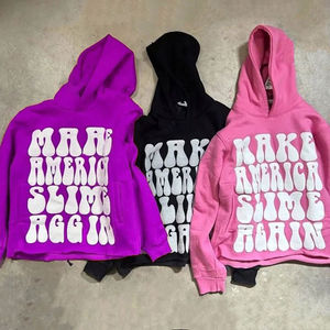 Fabricante de Ropa Masculina de Alta Calidad, Sudadera Corta con Capucha Personalizada, Estilo Urbano Holgado, Algodón Grueso, Impresión 3D con Logotipo - Product Image 2