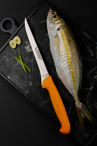 Couteau à filet extérieur série or couteaux de chef de cuisine professionnel en acier inoxydable couteau à poisson os coupe-steak 2024 nouveauté - Product Image 2