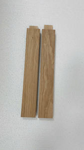 Mass Customization White Oak Baserail with Groove 32mm Traditional Anti-Skid Stair Parts for Modern Elegant Staircase Balcony - Product Image 3