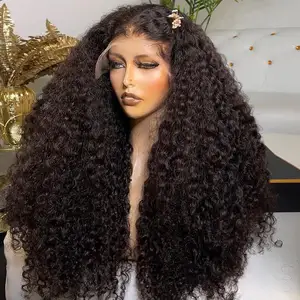 Hd फीता ललाट Wigs मानव बाल कच्चे ब्राजील मानव बाल पानी की लहर फीता सामने Wigs काले महिलाओं के लिए Glueless 360 पूर्ण फीता Wigs