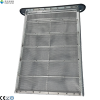 Filter Panel Pengumpul Debu Pabrik Peralatan Industri Tipe Panel Elemen Hepa Konstruksi Lipat Filter Udara