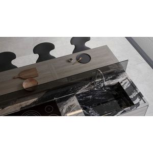 Custom Kitchen Bathroom Vanity Tops Porcelain Natural Stone Countertops Carrara Calacata <b>Marble</b> for Hotel Projects Prefab Cut - Product Image 2