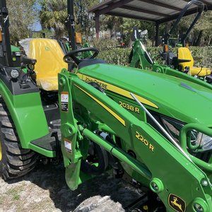 John Deeree 2038R mini Tractor Cargador John Deeree 120R Mini Tractor para caminar para la venta - Product Image 6