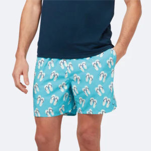 Pantalones cortos con estampado de sublimación para hombre, para playa, rectos, de poliéster, para hombre - Product Image 5