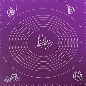 Silicone Dough <b>Rolling</b> <b>Mat</b> Large Size Purple Pastry Board - Product Image 2