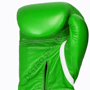 Gants de poinçonnage en cuir PVC 10oz personnalisés respirants entraînement de performance pour adultes et enfants pour la boxe d'arts martiaux - Product Image 4