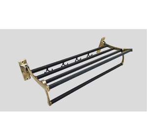 Durable <b>Stainless</b> <b>Steel</b> 304 Aluminum Towel <b>Rack</b> Traditional Design India Made for Kitchen Bathroom and Bedroom Use - Product Image 3