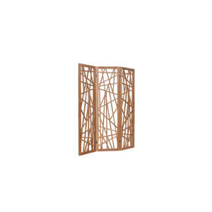Abstract <b>folding</b> <b>screen</b> Made of teak wood for privacy in every <b>room</b> <b>screen</b> & <b>room</b> <b>divider</b> products - Product Image 2