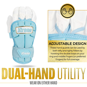 Protector de Mano para Bate de Béisbol y Sóftbol, Ligero, para Muñeca y Dorso de la Mano, para Jóvenes y Adultos, con Logotipo Personalizado, Equipo de Entrenamiento - Product Image 2