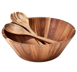 Nouveau Design Bols en bois émaillé en bois de mangue Design imprimé Meilleure qualité Bol de nourriture de grande taille de fournisseurs indiens. - Product Image 3