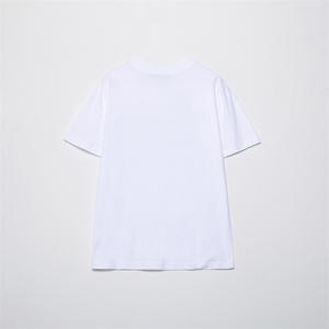 Camiseta informal con estampado de chica de belleza de Color en contraste a la moda para mujer, ropa de calle elegante básica de manga corta con cuello redondo para mujer T2113 - Product Image 2